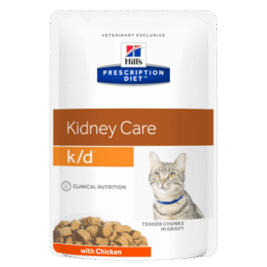 Prescription Diet k/d /пауч с пилешко/ – при хронична бъбречна недостатъчност