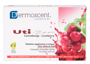 Uti-Zen – Хранителна добавка за котки и кучета с уринарни проблеми