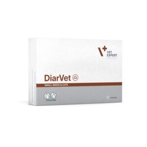 Vet Expert Diarvet- капсули, за малки породи и котки, 6 бр. или 30 бр.twist off капсули