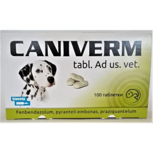 Caniverm 0,700 g / Каниверм 0,700 гр – противопаразитни таблетки за кучета и котки – 1 таблетка за 10кг.