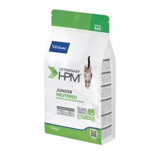 Virbac Veterinary HPM Junior Neutered Cat-пълноценна храна за малки котенца от  кастрацията до навършване на 12 месечна възраст/ пакет 1.5 кг.