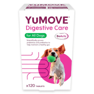 YuMOVE Digestive Care -Пробиотици за кучета с чувствителна храносмилателна система 120 табл.