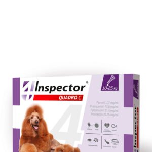 Inspector quadro С spot-on / Инспектор куадро С спот-он за кучета 10 – 25 кг 1 пипета