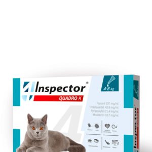 Inspector quadro K spot-on / Инспектор куадро К спот-он за котки 4 – 8 кг 1 пипета