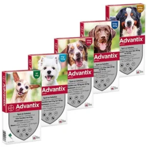 Advantix Spot On/ Адвантикс - противопаразитни пипети за кучета, 4 броя