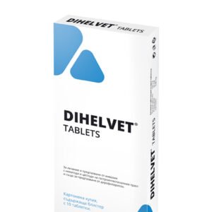 Dihеlvet/ Дихелвет за вътрешно обезпаразитяване на кучета и котки 10 табл.