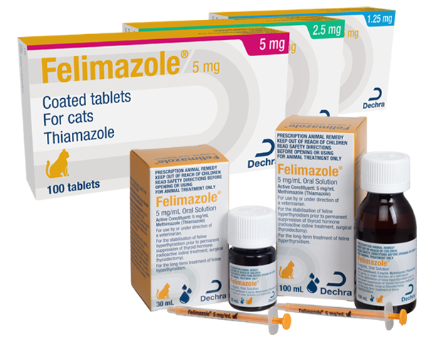 Felimazole/ Фелимазол- Таблетки за котки страдащи от хипертиреоидизъм